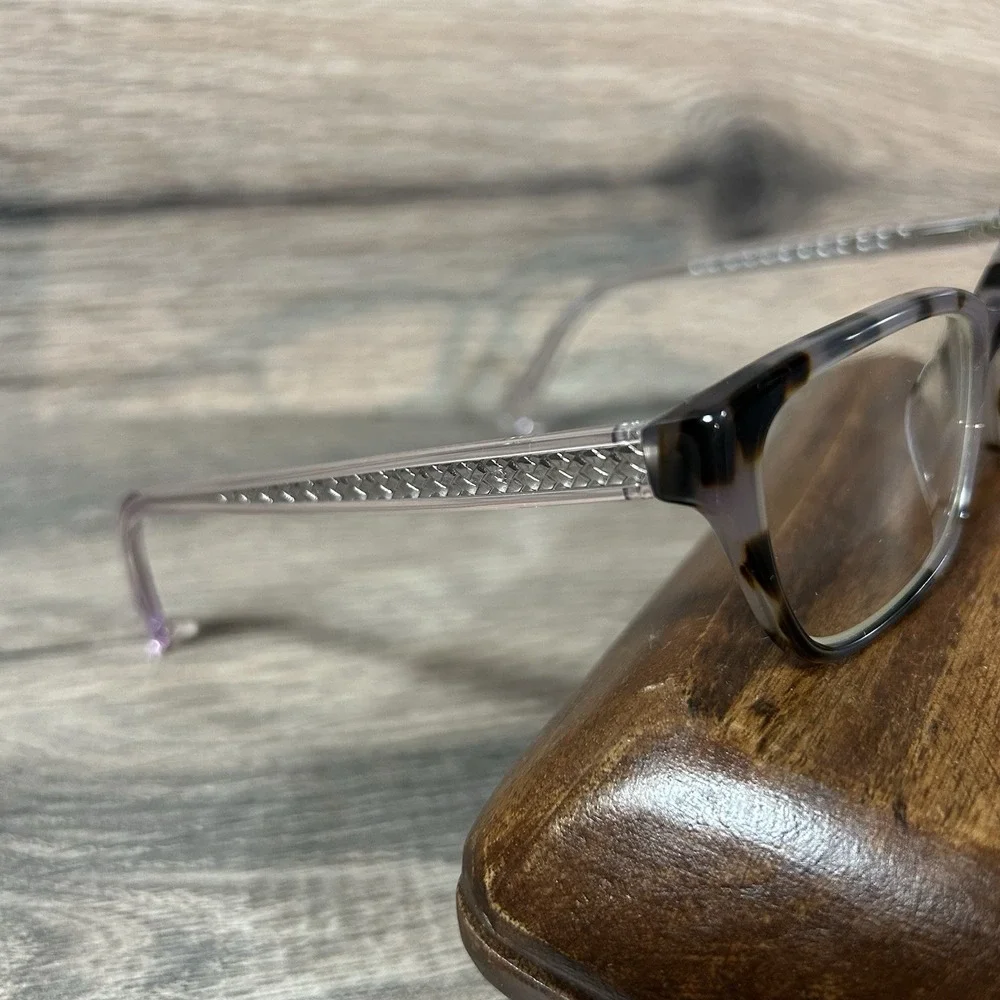 Cole Haan CH5024 Lilac‎ Tortoise Cat Eye Eyeglasses Frames Womens 52-17-135